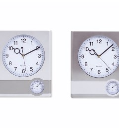 Ρολόγια τοίχου με θερμόμετρο