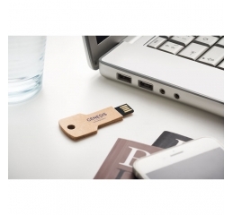 Μονάδα flash USB σε σχήμα κλειδιού νο MO1120I από χαρτί