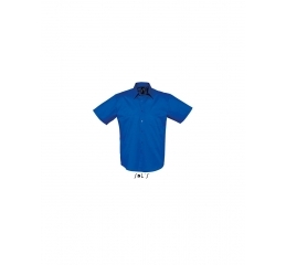 Ανδρικό κοντομάνικο twill πουκάμισο νο BROOKLYN 16080 σε 9 χρώματα